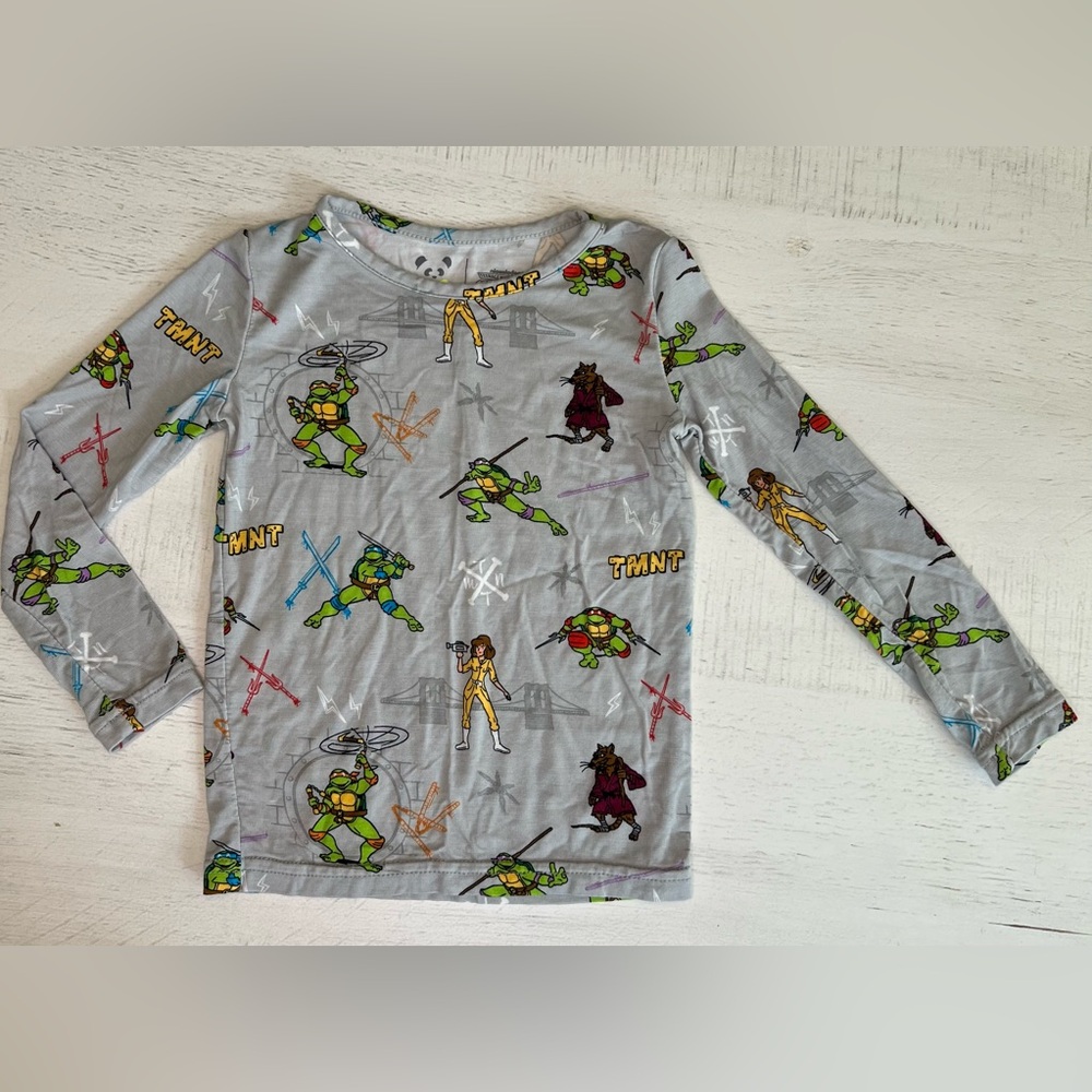 Bellabu Bear Boys Teenage Mutant Ninja Turtles Long Sleeve Shirt